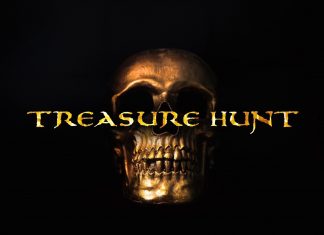 Treasurehunt Display Font