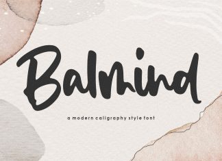 Balmind Script Font