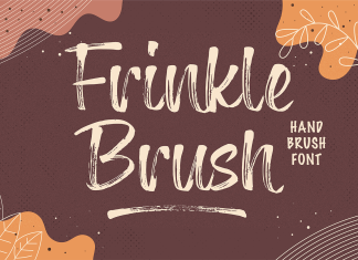 Frinkle Brush Font