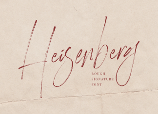 Heisenberg Brush Font