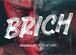 Brich Brush Typeface