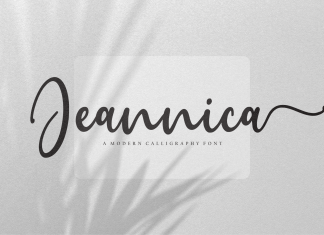 Jeannica Handwritten Font