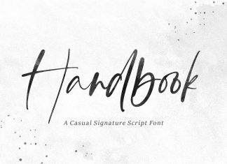 Handbook Script Typeface