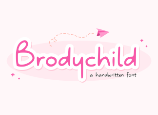 Brodychild Display Font