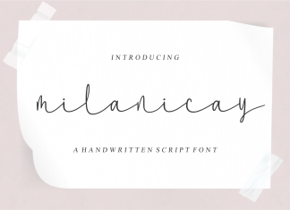 Milanicay Script Font