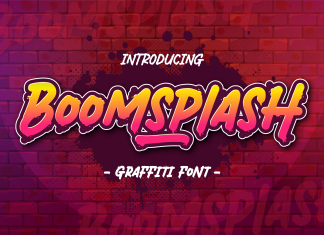 Boomsplash Display Font