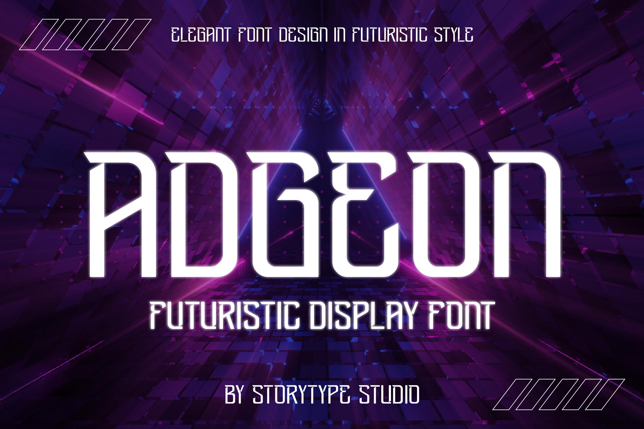 ADGEON Display Font