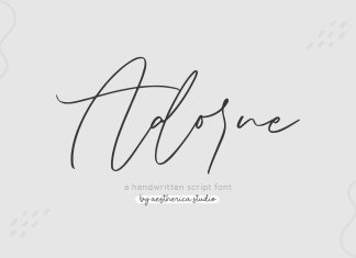 Adorne Handwritten Font