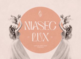 Niasec Lux Sans Serif Typeface