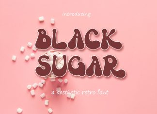 Black Sugar Display Font