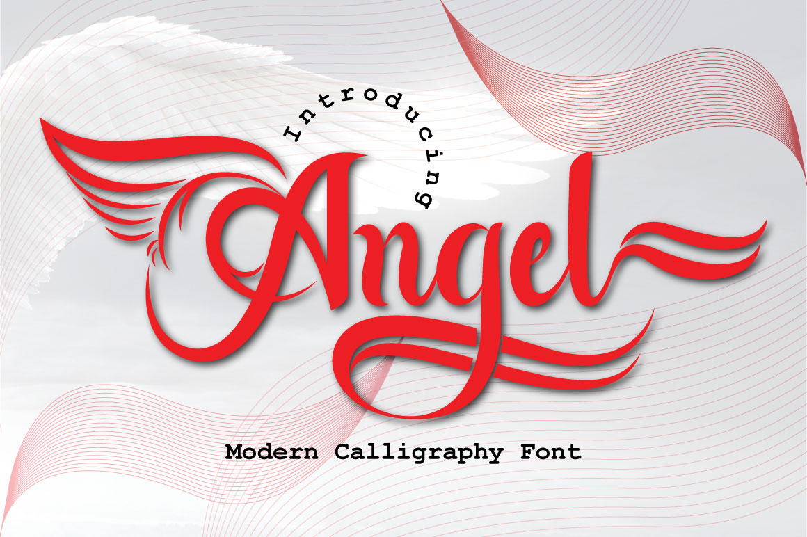 Cyber Angel Y2K Font Retro Font Technology Font (Download Now) 