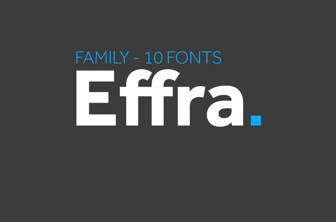 Effra Font Family - Download Free Font