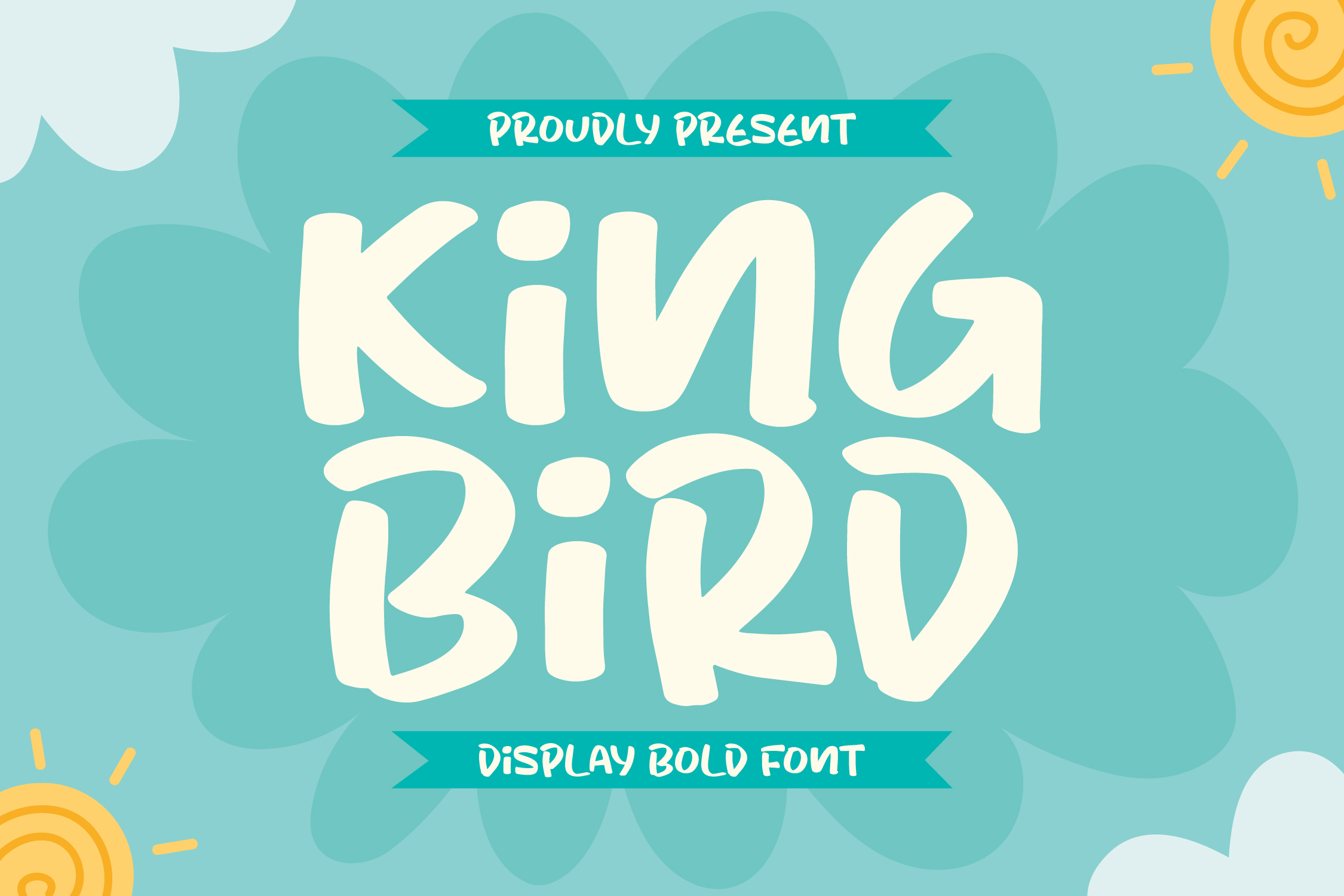 King Bird Display Font