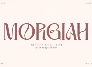 MORGIAH Display Font