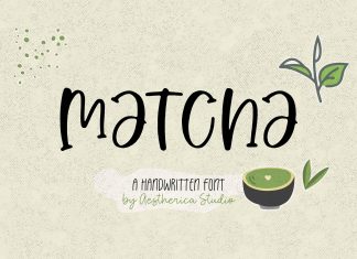 Matcha Display Font