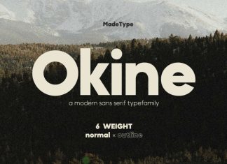 Okine Sans Serif Font