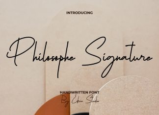 Philosophe Signature Script Font