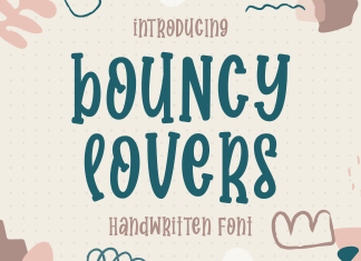 Bouncy Lovers Display Font