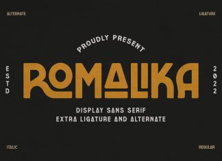 ROMALIKA Sans Serif Font