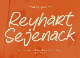 Reyhart Sejenack Handwritten Font