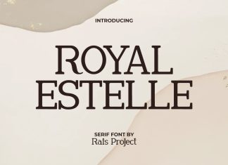 Royal Estelle Serif Font