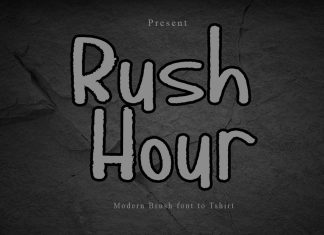 Rush Hour Script Font