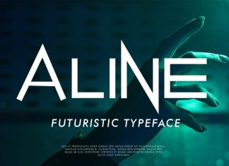Aline Display Typeface