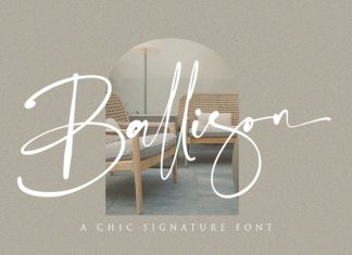 Ballison Script Font