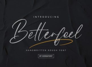 Betterfeel Brush Font