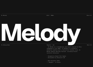 BL Melody Sans Serif Font