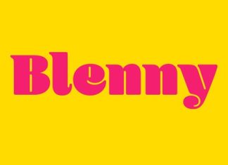 Blenny Display Font