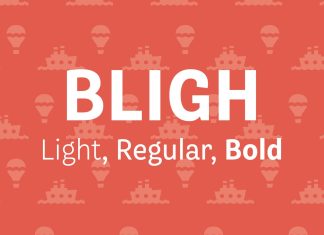 Bligh Sans Serif Font