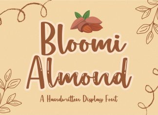 Bloomi Almond Font