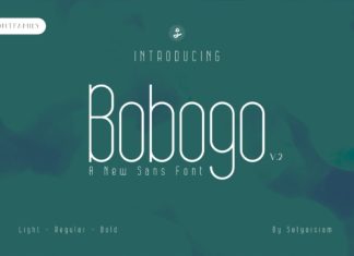 Bobogo Sans Serif Font