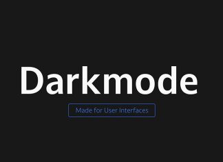 Darkmode Sans Serif Font