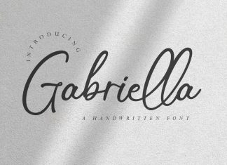 Gabriella Handwritten Font