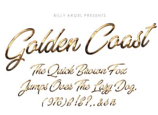 Golden Coast Handwritten Font