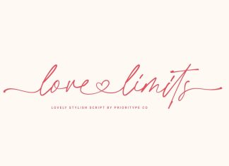 Love Limits Script Font