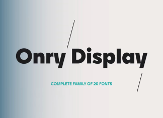 Onry Display Font