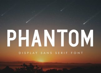 PHANTOM Display Font