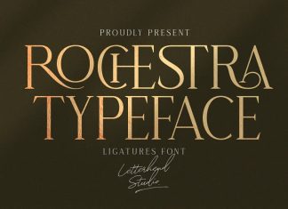 Rochestra Serif Font