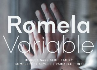 Romela Sans Serif Font