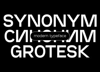 SK Synonym Grotesk Sans Serif Font