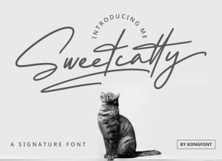 Sweetcatty Handwritten Font