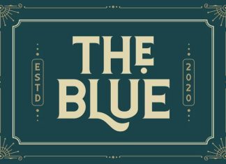 The Blue Display Font