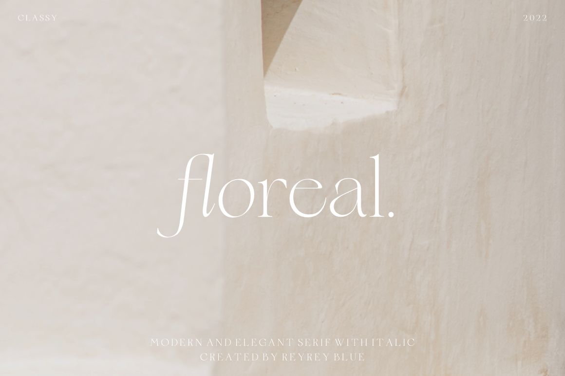 Floreal - Elegant Serif Font