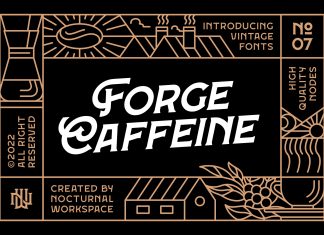 Forge Caffein Font
