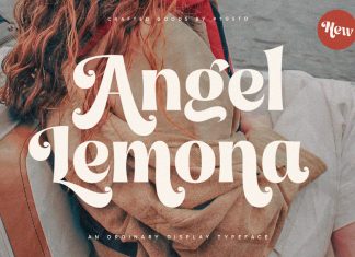 Angel Lemona Serif Font
