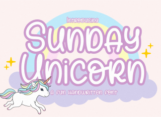 Sunday Unicorn Display Font