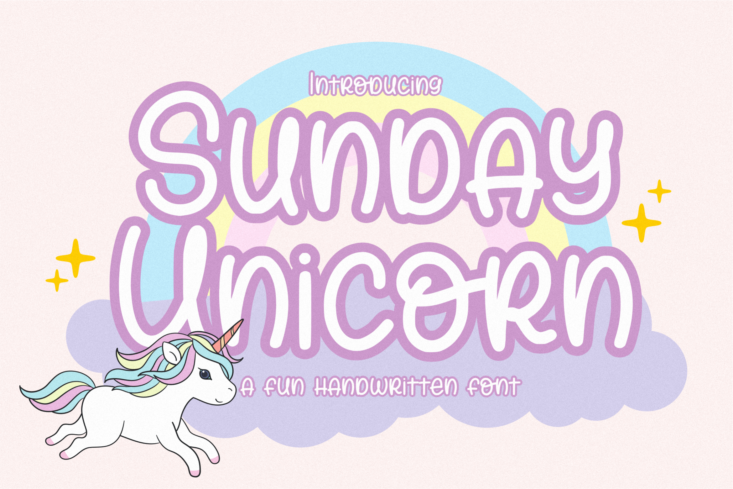 Sunday Unicorn Display Font